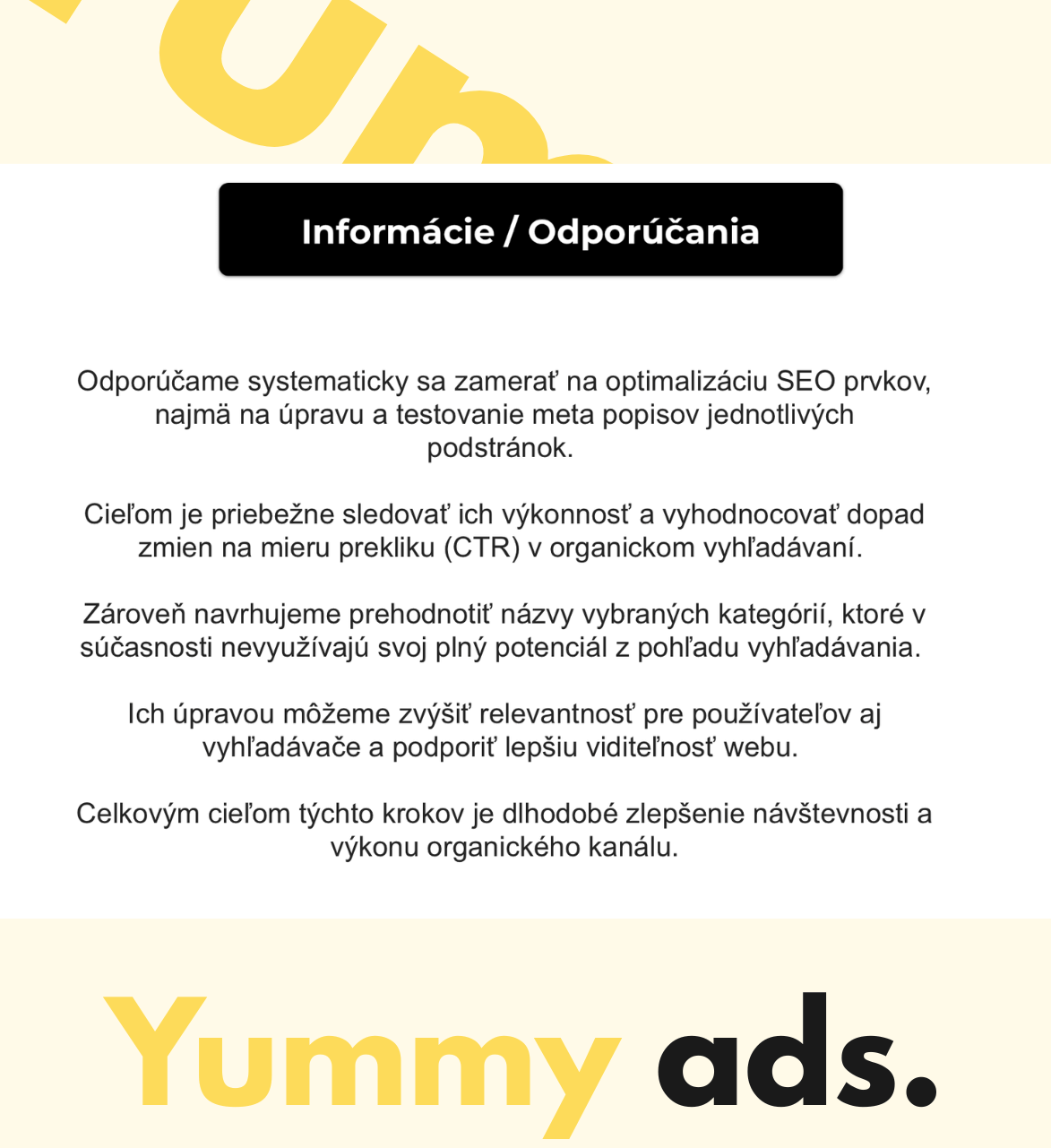 Odporúčania - Yummy ads - 3